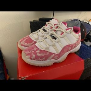 Jordan 11 Retro Low “Pink Snakeskin”